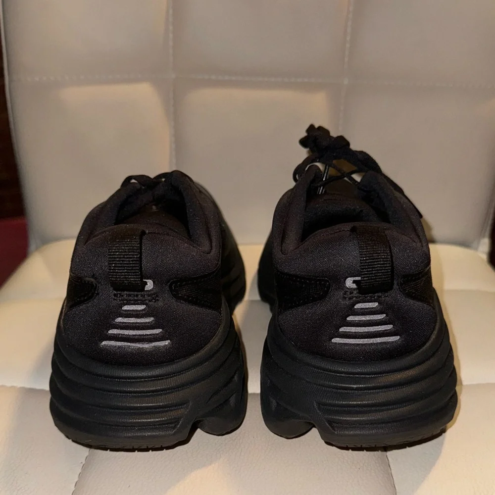 Size 9.5 - Hoka One One Bondi 8 Black - Picture 5 of 10